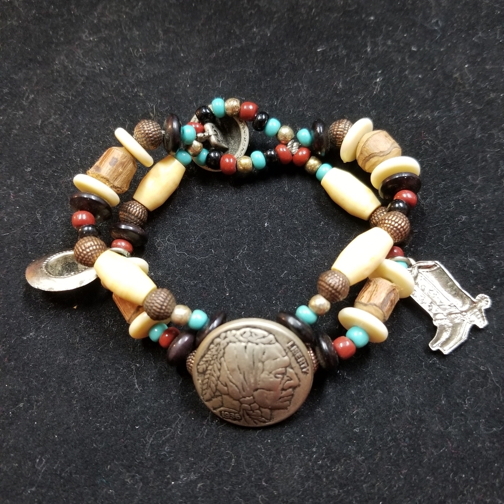 Vintage Double Strand Bracelet